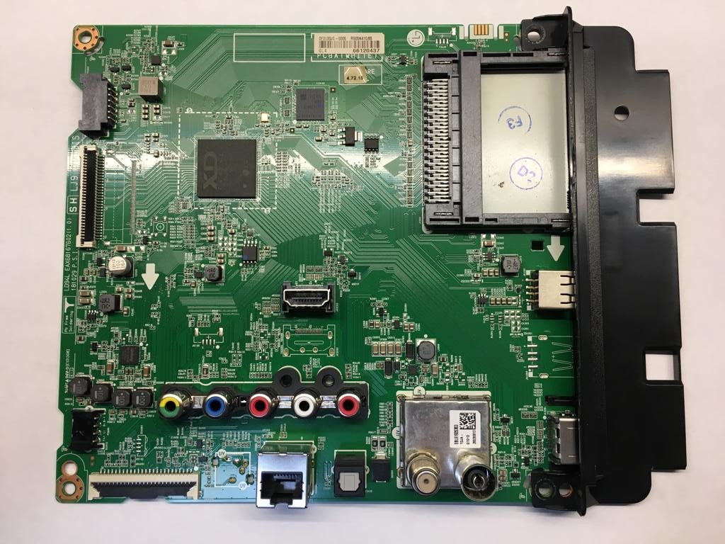 Плата Mainboard для LG 32LM570BPLA (EAX68167602 (1.0)) оригинал с разбора